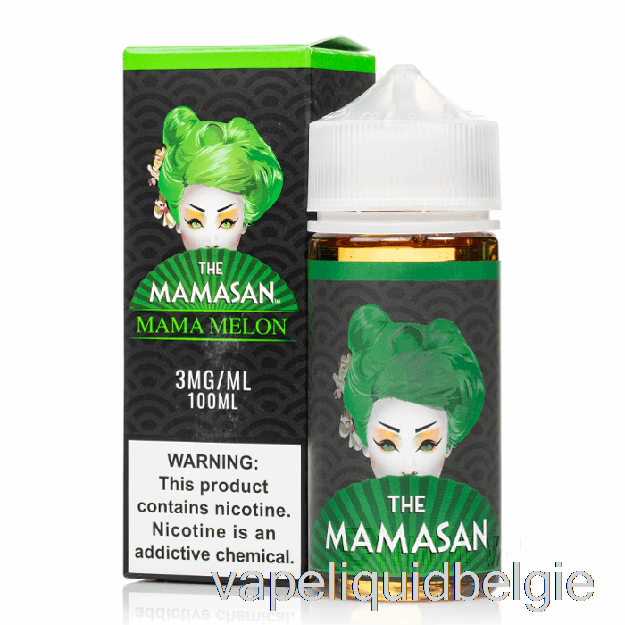 Vape België Mama Meloen - De Mamasan - 100ml 0mg